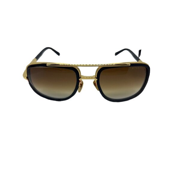 New With Defect DITA MACH-S DTS412-A-01 YELLOW GOLD MATTE BLACK For Men Stylish - Picture 2 of 11
